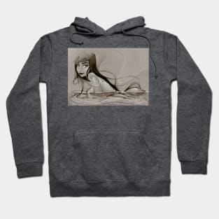 Woman in the water Hoodie